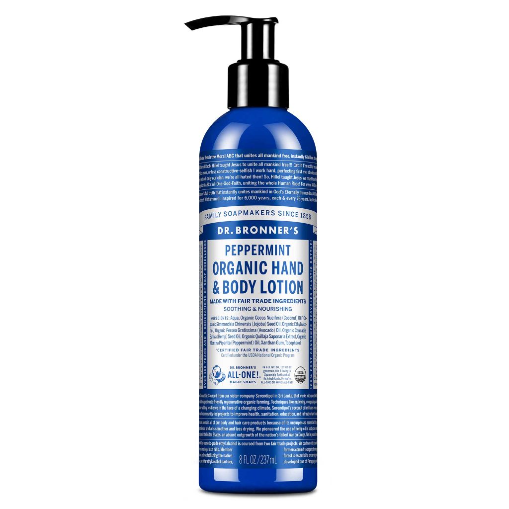 Peppermint - Organic Lotions
