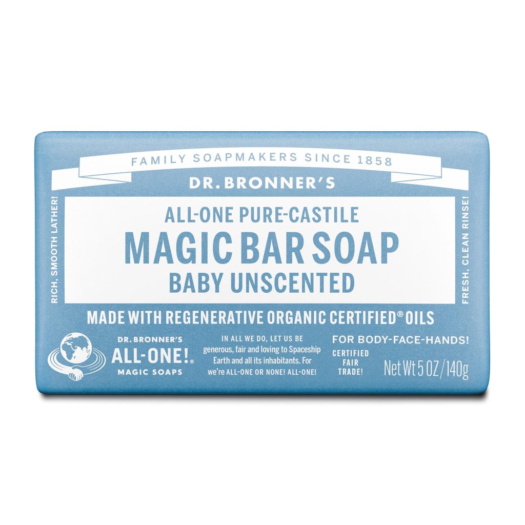 Unscented - Pure-Castile Magic Bar Soap