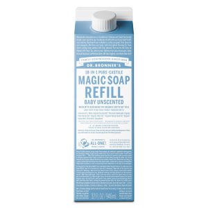 Unscented - Pure-Castile Magic Soap Refill